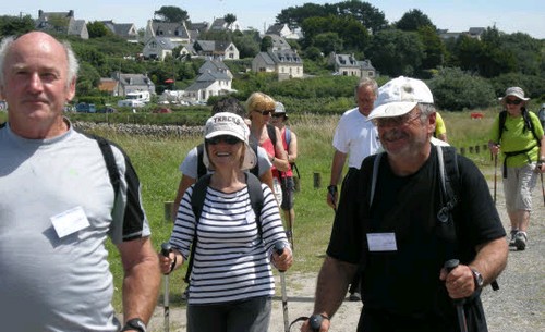 «De phare en phare». Plus de 180 randonneurs (2012)