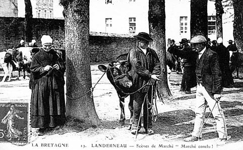 Paysans à Plouguerneau au XIXème siècle