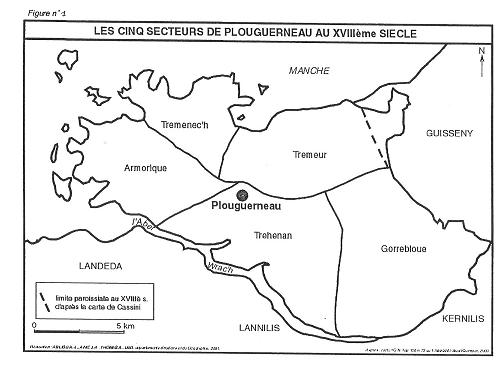 L&rsquo;évolution de la population à Plouguerneau et Tréménac&rsquo;h dans la seconde moitié du XVIIIe siècle