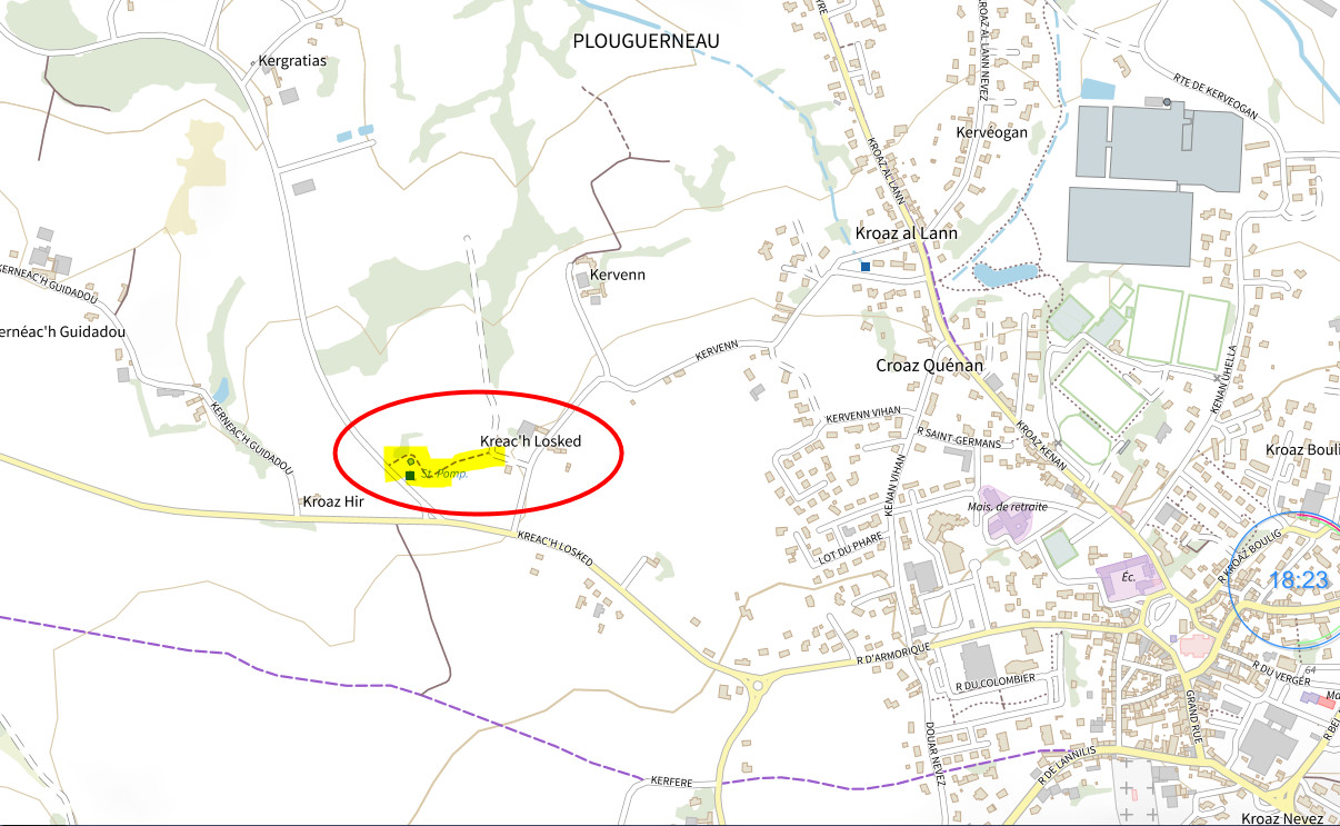 Ouverture du chemin Kreac&rsquo;h Losket – Kergratias